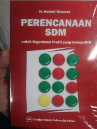 Perencanaan SDM untuk organisasi profit yang kompetitif