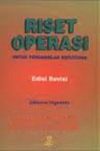 Riset operasi
