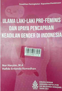 Ulama laki-laki pro-feminis dan upaya pencapaian keadilan gender di Indonesia