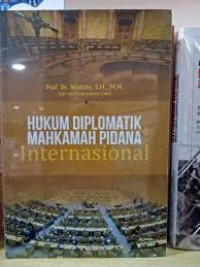 Hukum diplomatik mahkamah pidana internasional