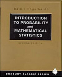 Image of Introduction to probability and mathematical statistics