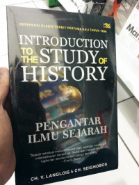 Image of Pengantar ilmu sejarah = Introduction to the study of history