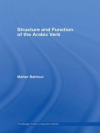 Structure and function of  the Arabic verb