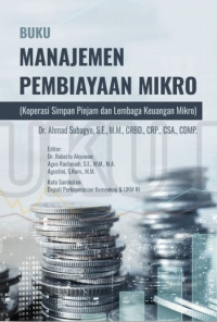 Manajemen pembiayaan mikro (koperasi simpoan pinjam dan lembaga keuangan mikro)