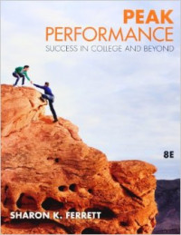 Peak performance : success incollege and beyond