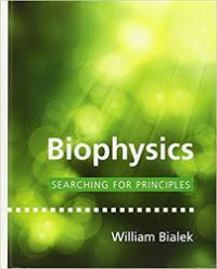 Biophysics : searching for principles