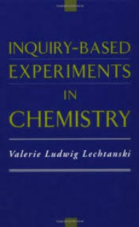 Inquiry-based experiments in chemistry
