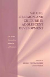 Values, religion, and culture in adolescent development