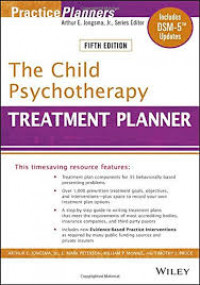 Image of The child psychotherapy treatment planner