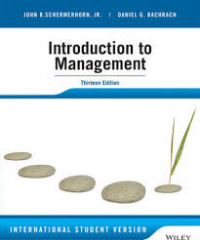 Introduction to management : international student version
