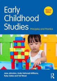 Image of Early childhood studies : principles and practice