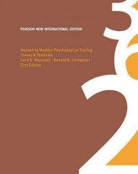 Image of Mastering modern psychological testing : theory & methods