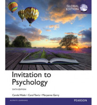 Image of Invitation to psychology