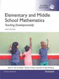 Elementary and middle school mathematics : teaching developmentally