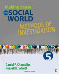 Making sense of the social world : methods of investigation