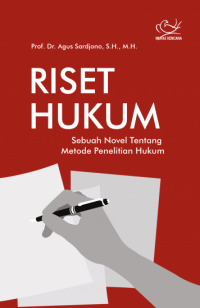 Image of Riset huku : sebuah novel tentang metode penelitian hukum
