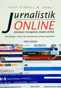 Image of Jurnalistik online: panduan mengelola media online