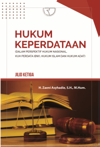Hukum keperdataan : dalam perspektif hukum nasional, KUH perdata (BW), hukum islam dan hukum adat jilid ketiga