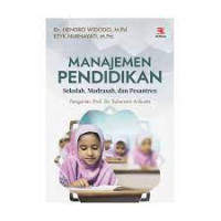 Manajemen pendidikan sekolah, madrasah, dan pesantren
