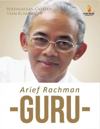 Arief Rachman: guru