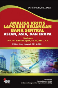 Analisa kritis laporan keuangan Bank Sentral Asean, Asia, dan Eropa