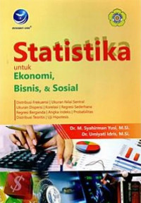 Image of Statistika untuk ekonomi, bisnis, dan sosial