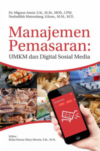 Manajemen pemasaran : UMKM dan digital sosial media