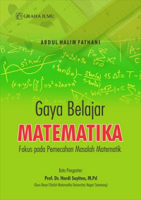Image of Gaya belajar matematika : fokus pada pemecahan masalah matematik