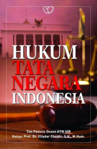 Image of Hukum tata negara Indonesia