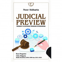 Judicial preview terhadap UU ratifikasi perjanjian internasional