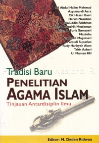 Image of Tradisi baru penelitian agama Islam : tinjauan antar disiplin ilmu