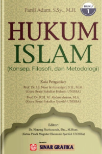 Hukum Islam : konsep, filosofi, dan metodologi : buku 1