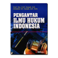 Image of Pengantar ilmu hukum Indonesia