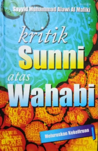 Image of Kritik Sunni atas Wahabi : meluruskan kekeliruan