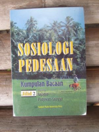 Image of Sosiologi pedesaan : kumpulan bacaan jilid 2