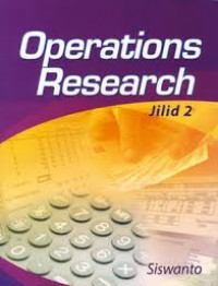 Operation research Jilid 2