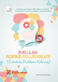 Image of Buku ajar berpikir solusi kreatif = creative problem solving