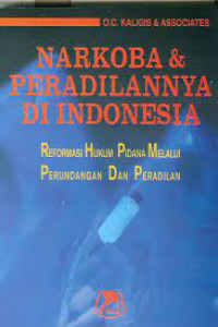 Narkoba dan paradilannya di Indonesia : reformasi hukum pidana melalui perundangan dan peradilan
