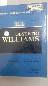 Obstetri Williams = Williams obstetrics