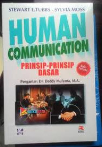 Human communication : prinsip-prinsip dasar, buku 1