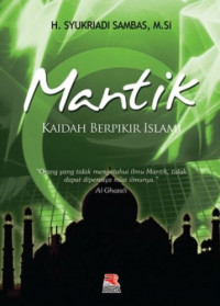 Image of Mantik : kaidah berpikir Islam