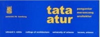 Image of Tata atur : pengantar merancang arsitektur
