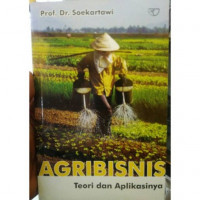 Image of Agribisnis: teori dan aplikasinya