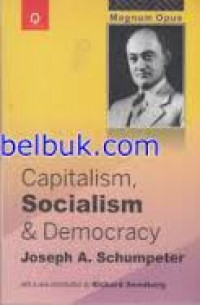 Capitalism, socialism and democracy
