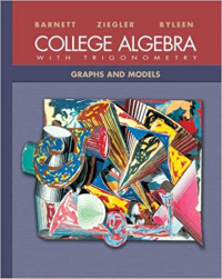College algebra with trigonometry : graphs and models
