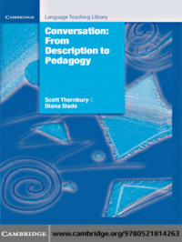 Conversation :from description to pedagogy