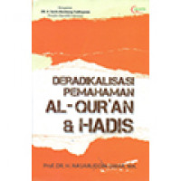 Deradikalisasi pemahaman Al-Qur'an dan Hadis