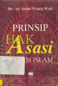 Image of Prinsip hak azasi dalam Islam