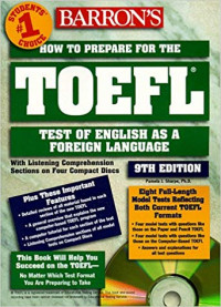 How to prepare for the TOEFL test : Test of English as a Foreign Language