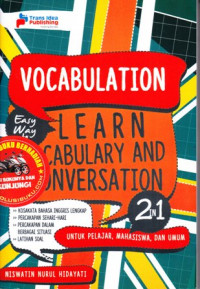 Vocabulation : easy way to learn vocabulary and conversation